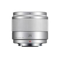 Buy - Panasonic LUMIX G 25mm Micro Lens Silver - MFT (H-H025E-S)