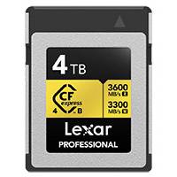 Lexar 4TB CFexpress Type B Gold 4.0 Card | CVP