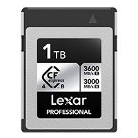 Lexar 4TB CFexpress Type B Gold 4.0 Card | CVP