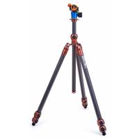 3 Legged Thing Legends Mike Trépied en Carbone avec Base de nivellement – Trépied réglable pour Appareil