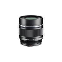 M.zuiko DIGITAL ED 75mm F1.8 シルバー 純正フード付