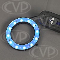 Reflecmedia RM 2123DM (RM-2123DM) ChromaFlex EL standard chroma-keying bundle - with medium BLUE and GREEN switchable dual colour LiteRing kit