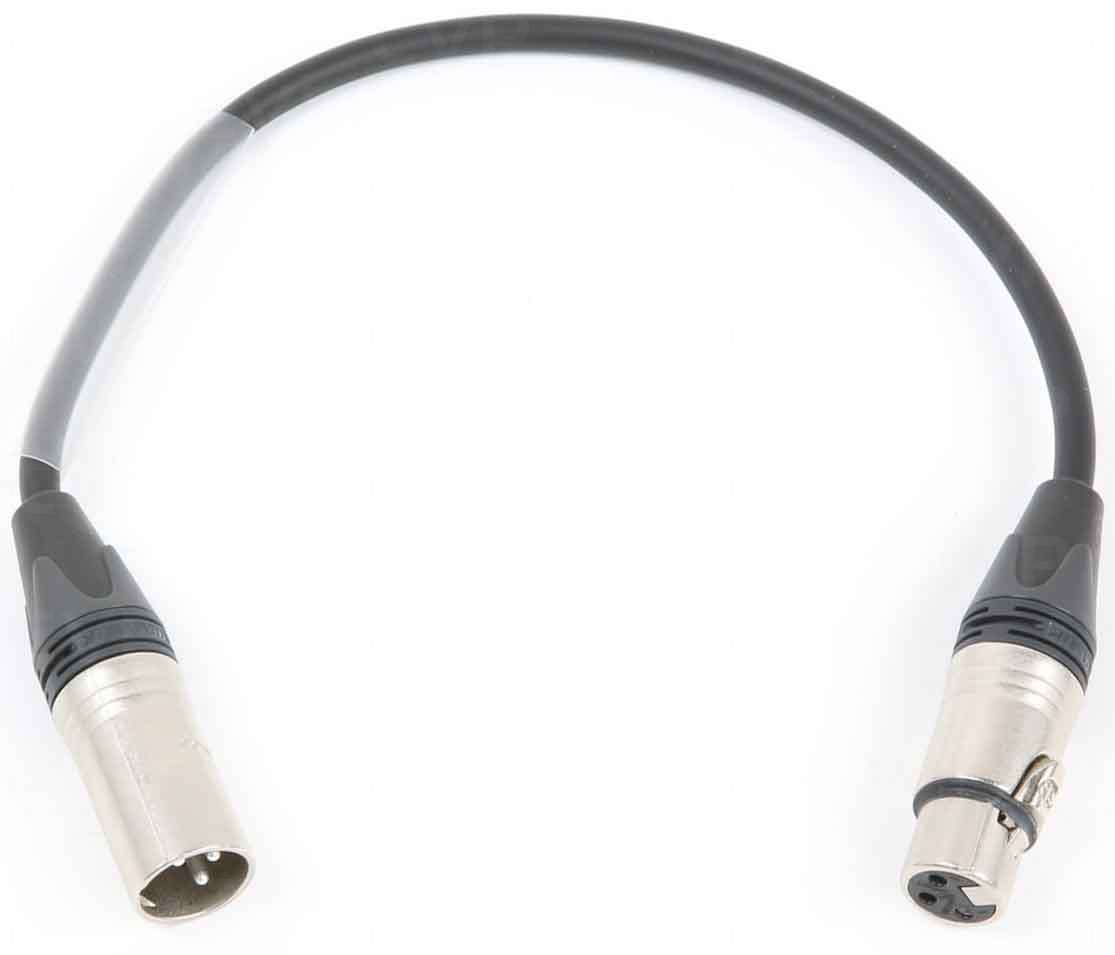 Balanced XLR Cable Male to 3.5mm TRS 200 Feet Black Pro 3 Pi 並行輸入品