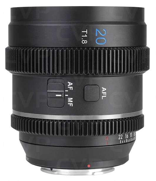 SIRUI 20mm T1.8 Anamorphic Z Mount - Neutral Flare | CVP