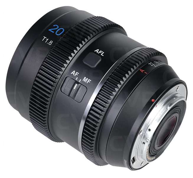 SIRUI 20mm T1.8 Anamorphic Z Mount - Neutral Flare | CVP