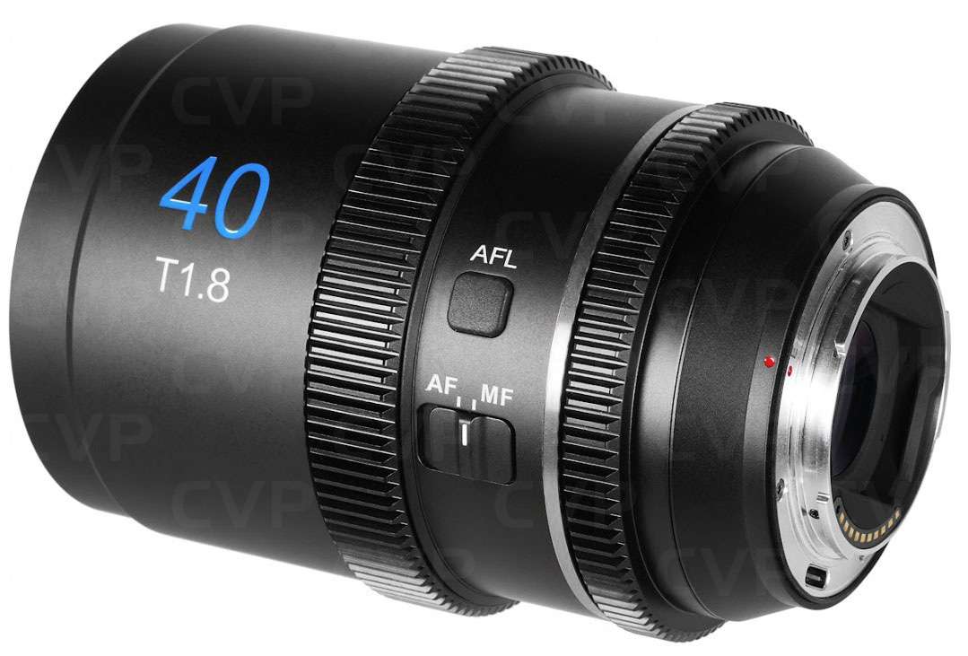 SIRUI 40mm T1.8 Anamorphic E Mount - Neutral Flare | CVP