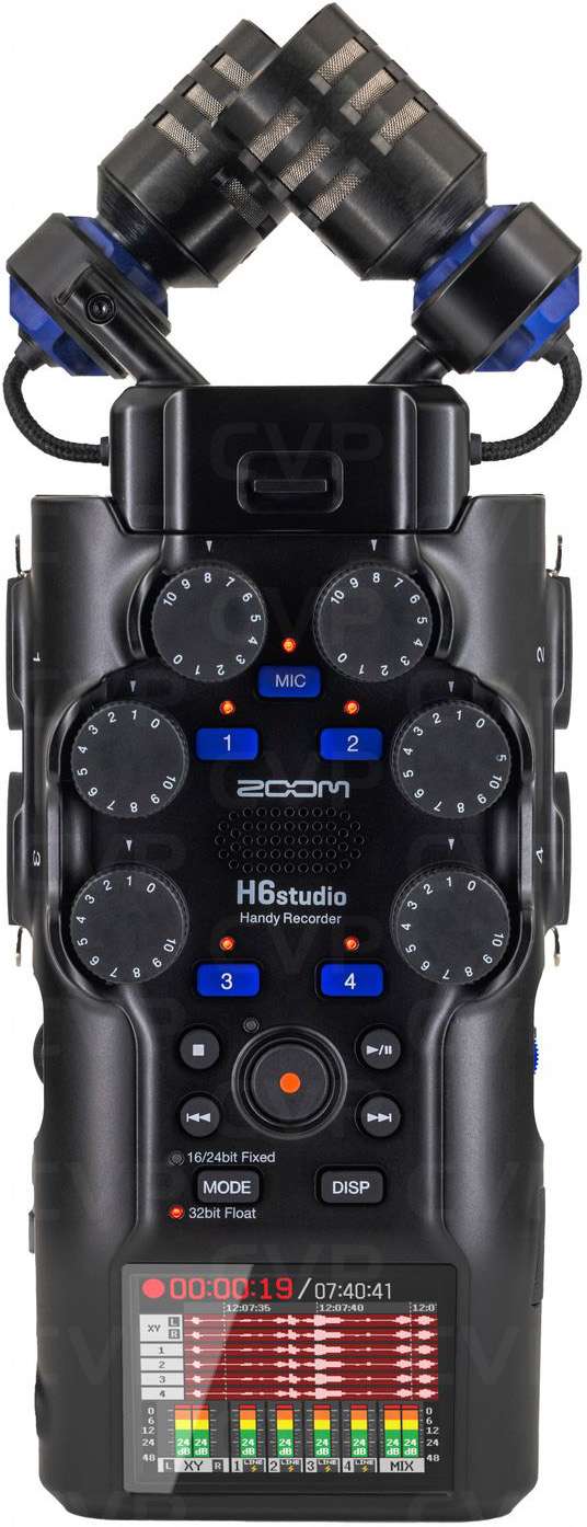 Zoom H6 Studio Handy Recorder | CVP