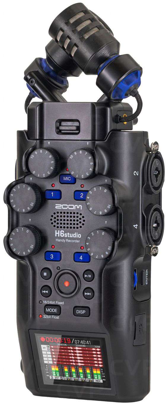 Zoom H6 Studio Handy Recorder | CVP