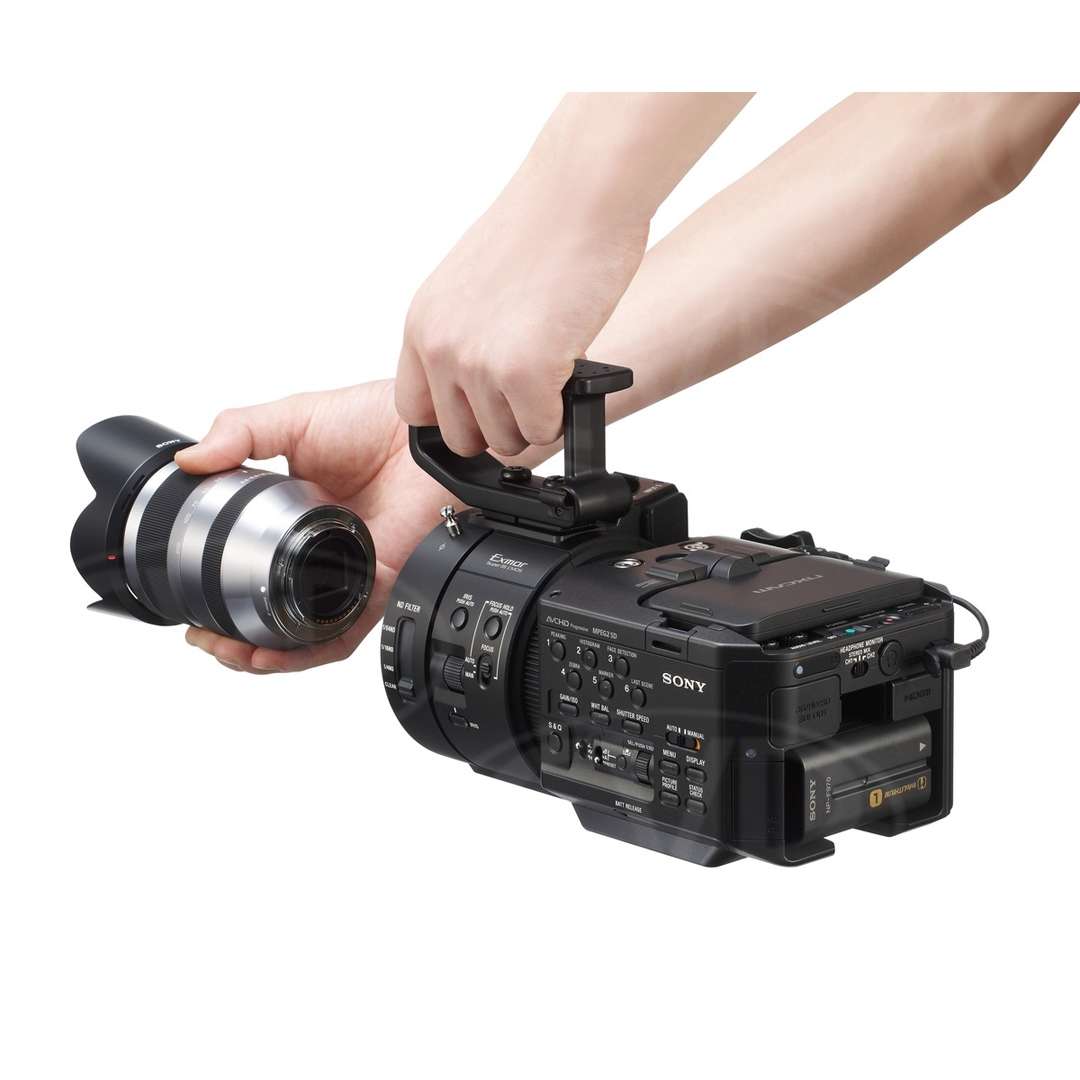 Buy Sony NEXFS700EK (FS700) 4K Ready Super 35mm Camcorder with Lens