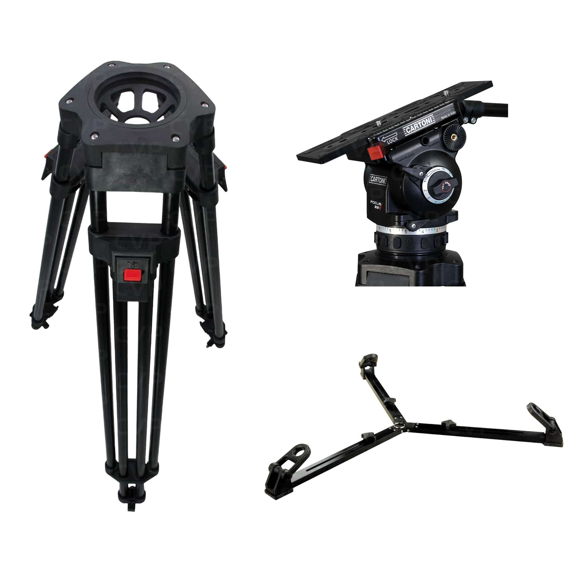 Buy Cartoni Focus 22 Cine EFP 100 System (HF2200/CP/KIT)