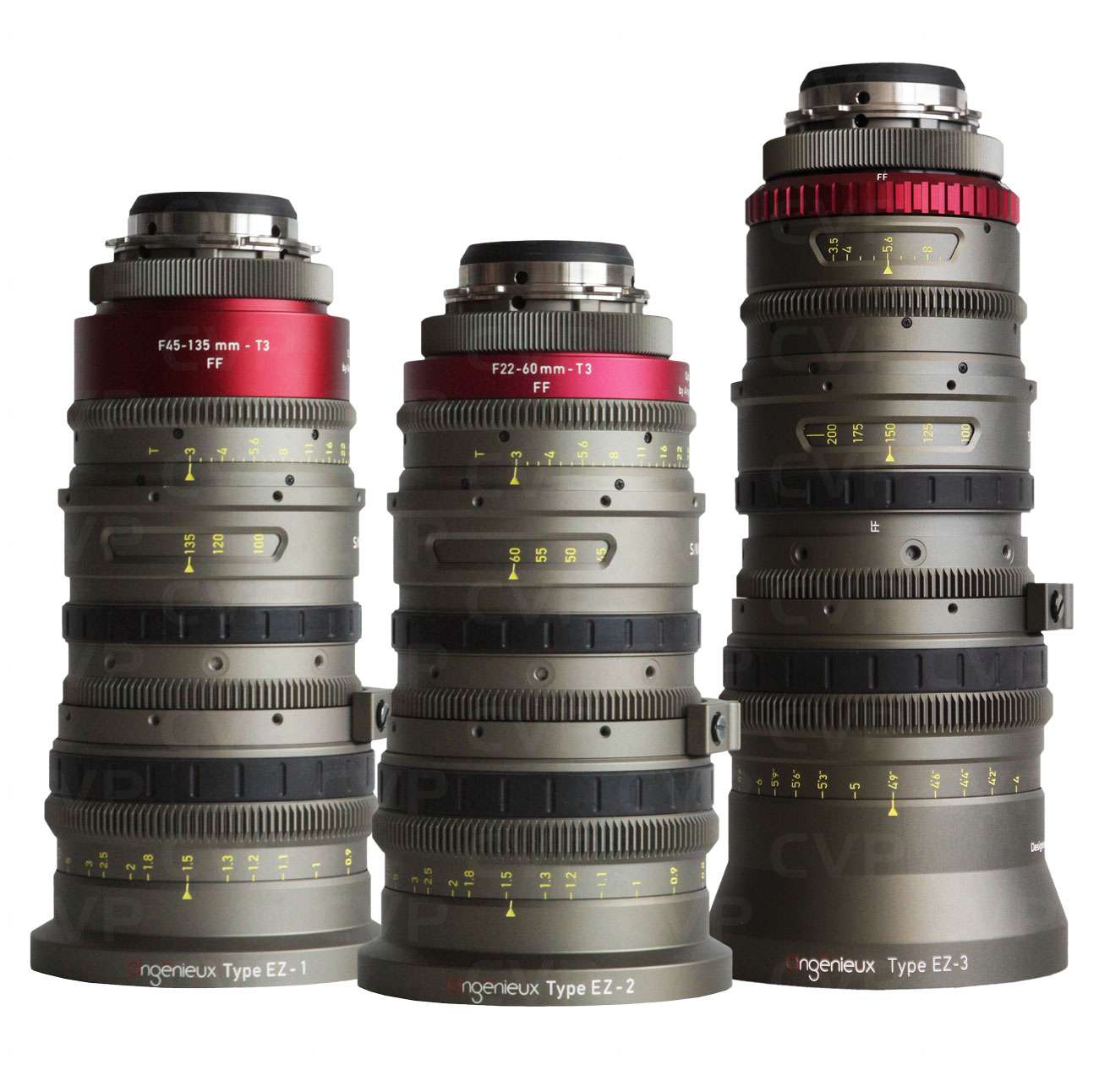 Buy Angenieux EZ-3/EZ-2/EZ-1 Trio Set PL (EZS-320800+320804+