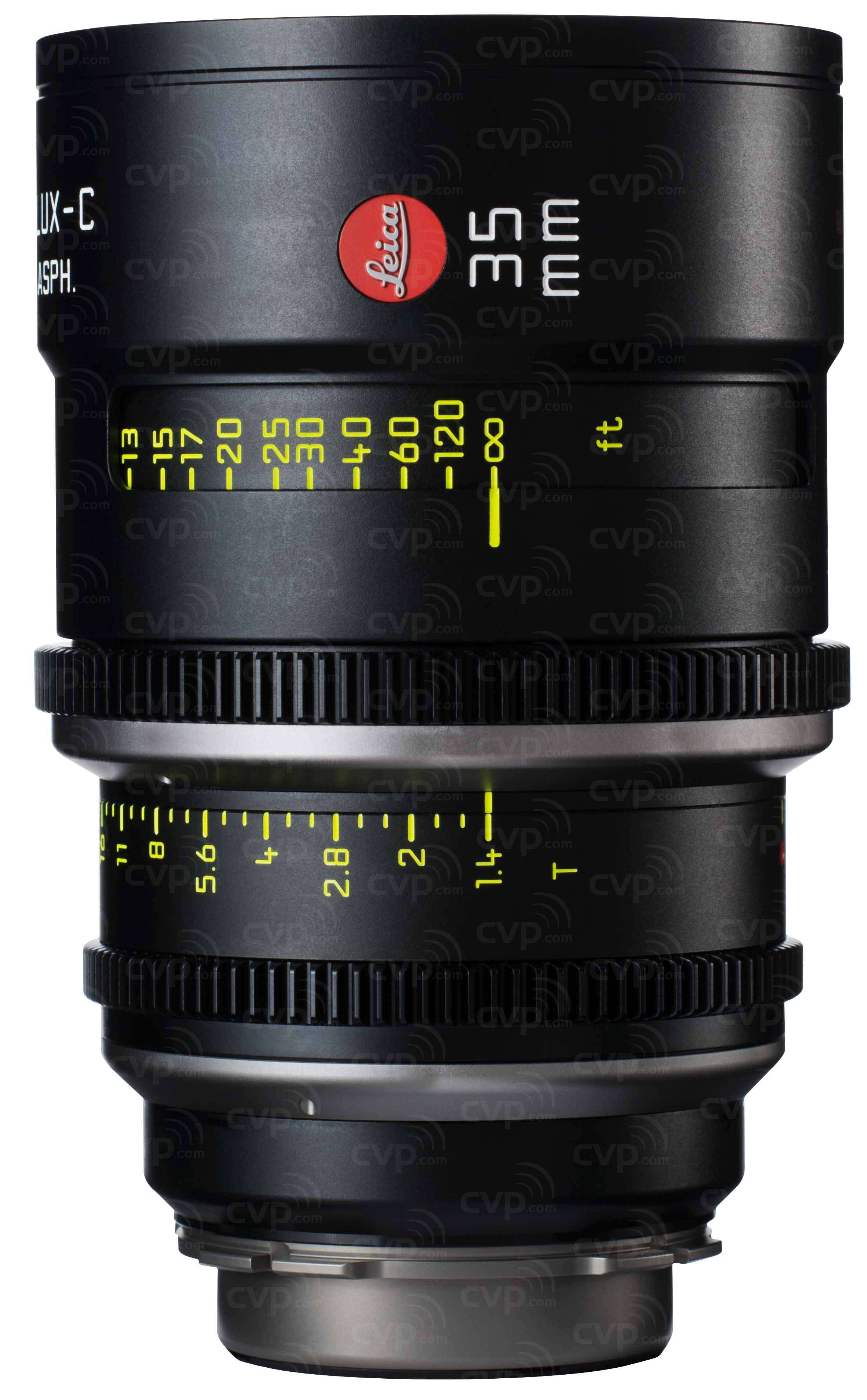 Buy Leica 35mm T1.4 SummiluxC Cine Lens PL Mount (Feet Scale) (p/n