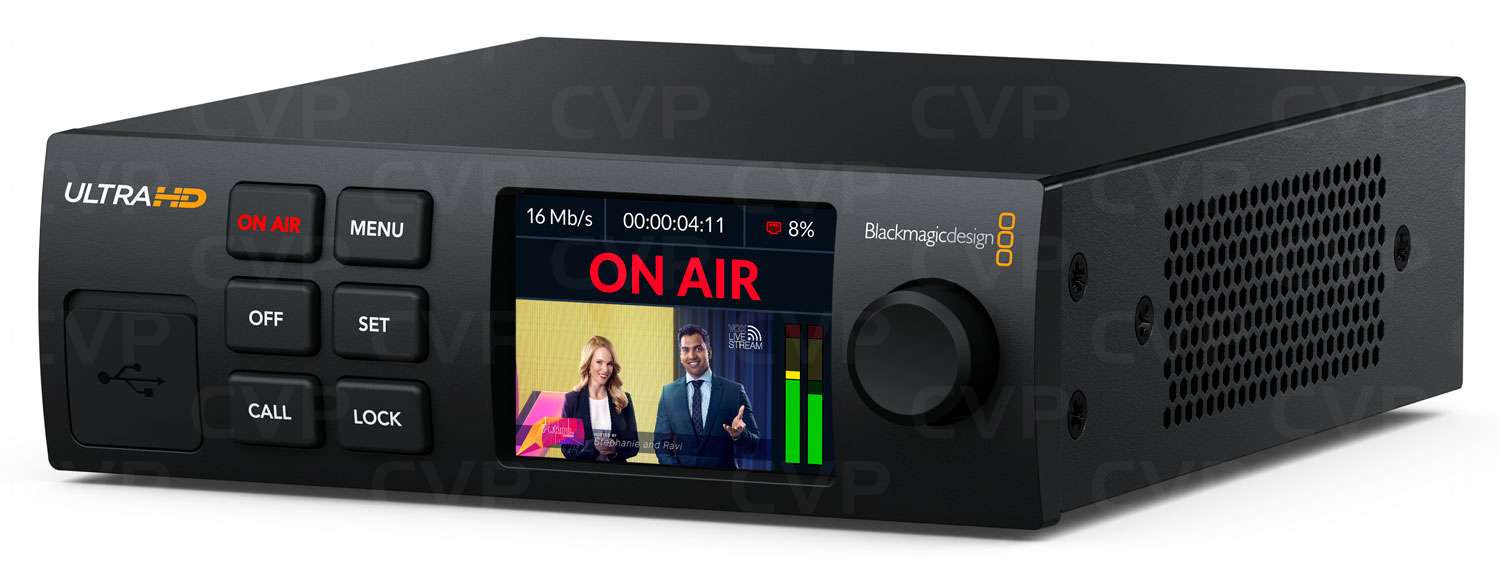 Blackmagic Design BDLKWEB/D/SED4K Streaming Encoder 4K with H.264 and H.265 Streaming in HD or Ultra HD via SRT or RTMP