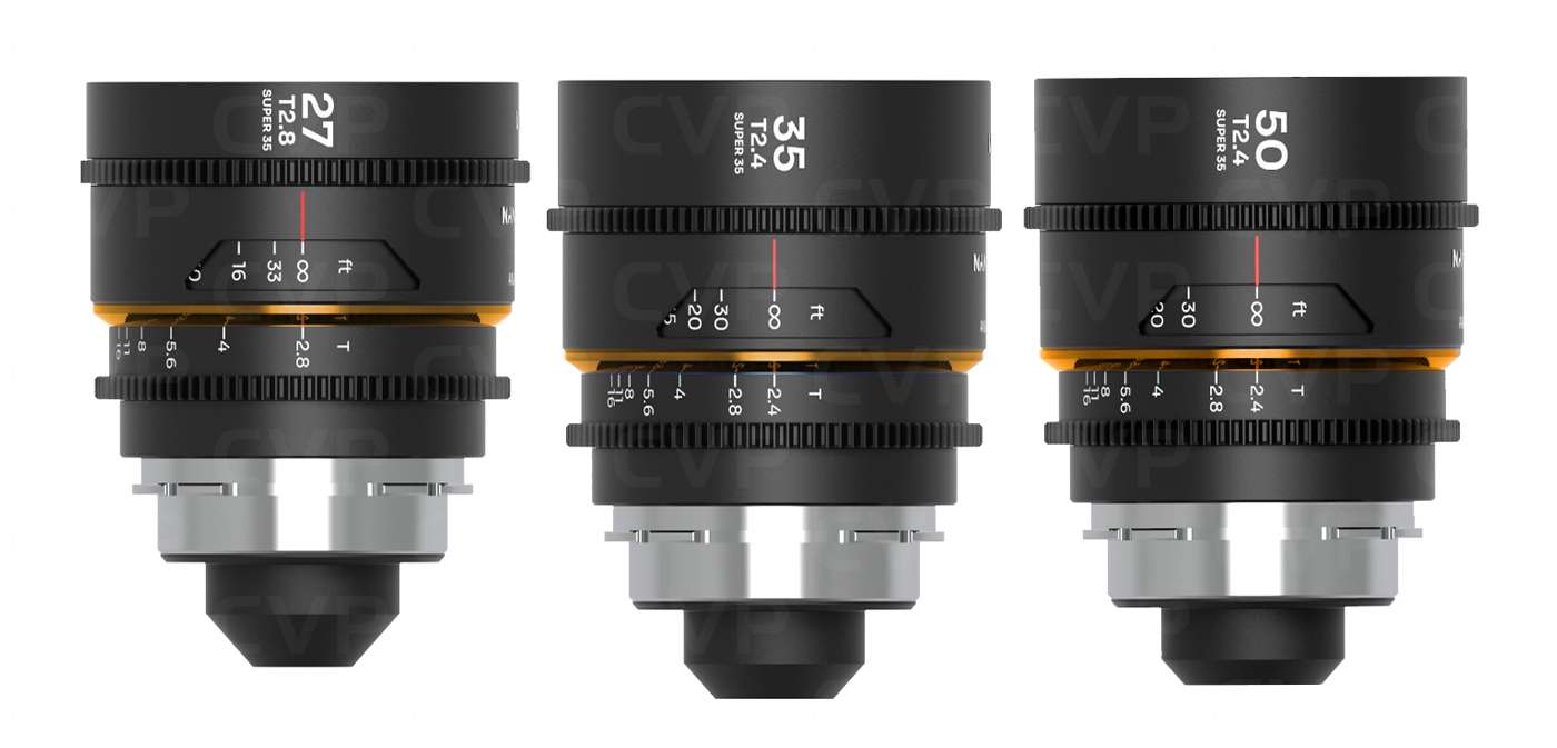 Objectifs Laowa Nanomorph S35 27-35-50 Prime (PL et EF, Silver Flare) - Entreprises Vidéo Service