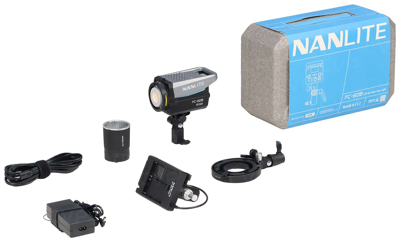 Buy - Nanlite FC-60B LED Bi-Colour Spotlight (02-055)