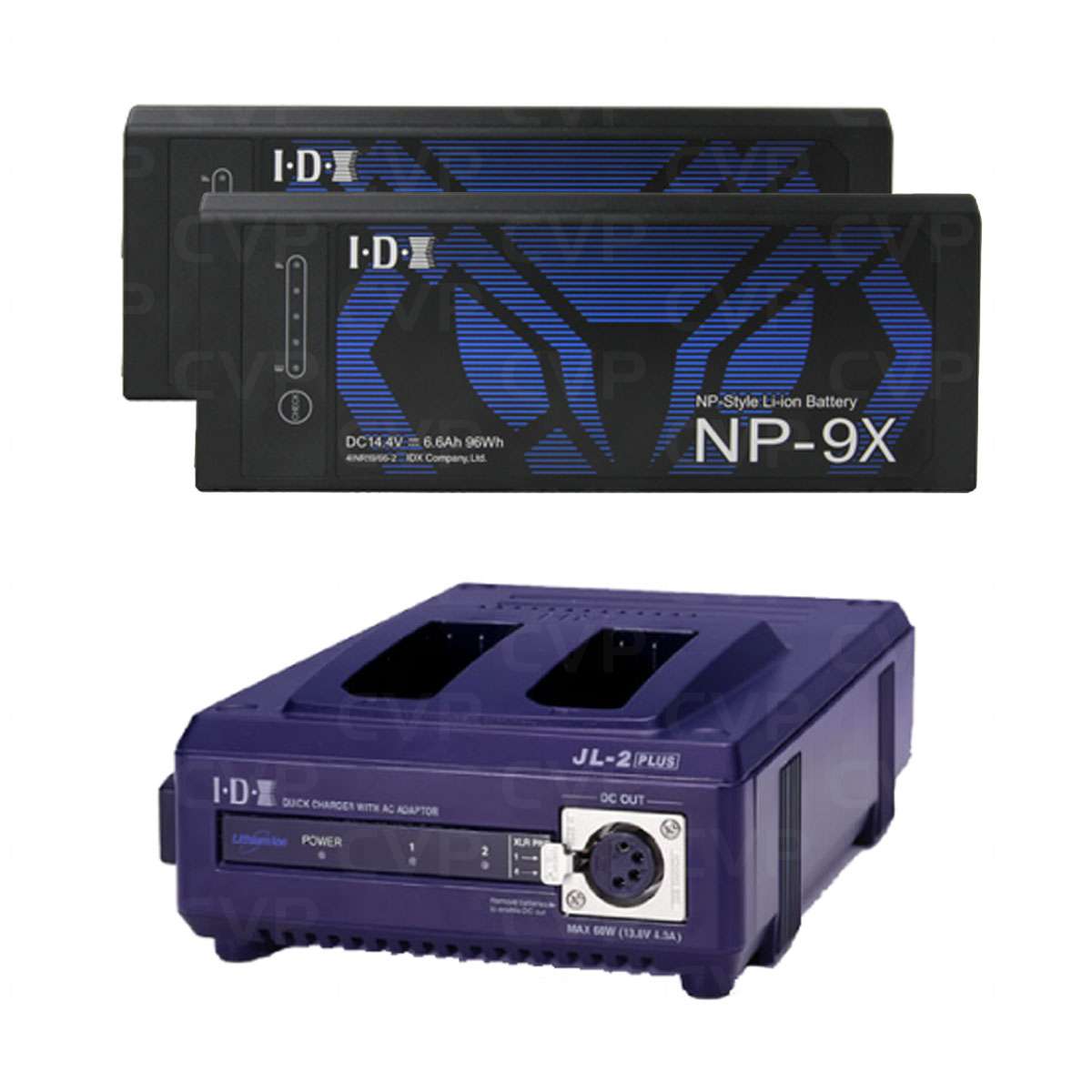 IDX VL 2 PLUS　Vマウントバッテリーチャージャー IDX -VL-2PLUS (2 Ch Sequential Li-ion V-Mount Battery Charger)