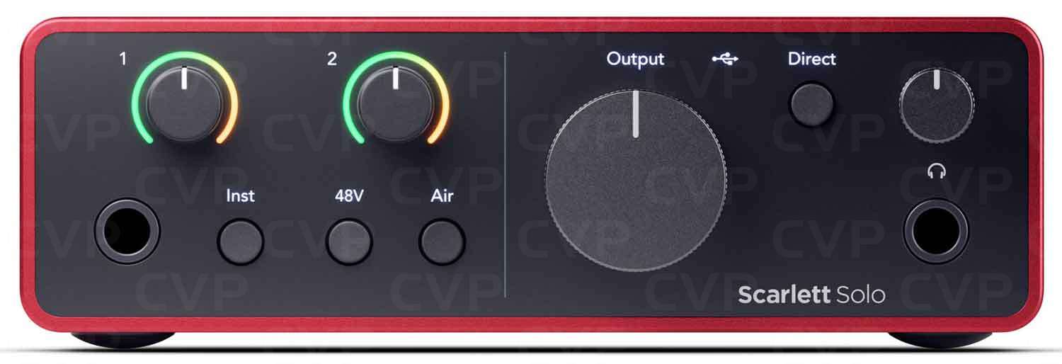 Focusrite Scarlett Solo 4th Gen | CVP