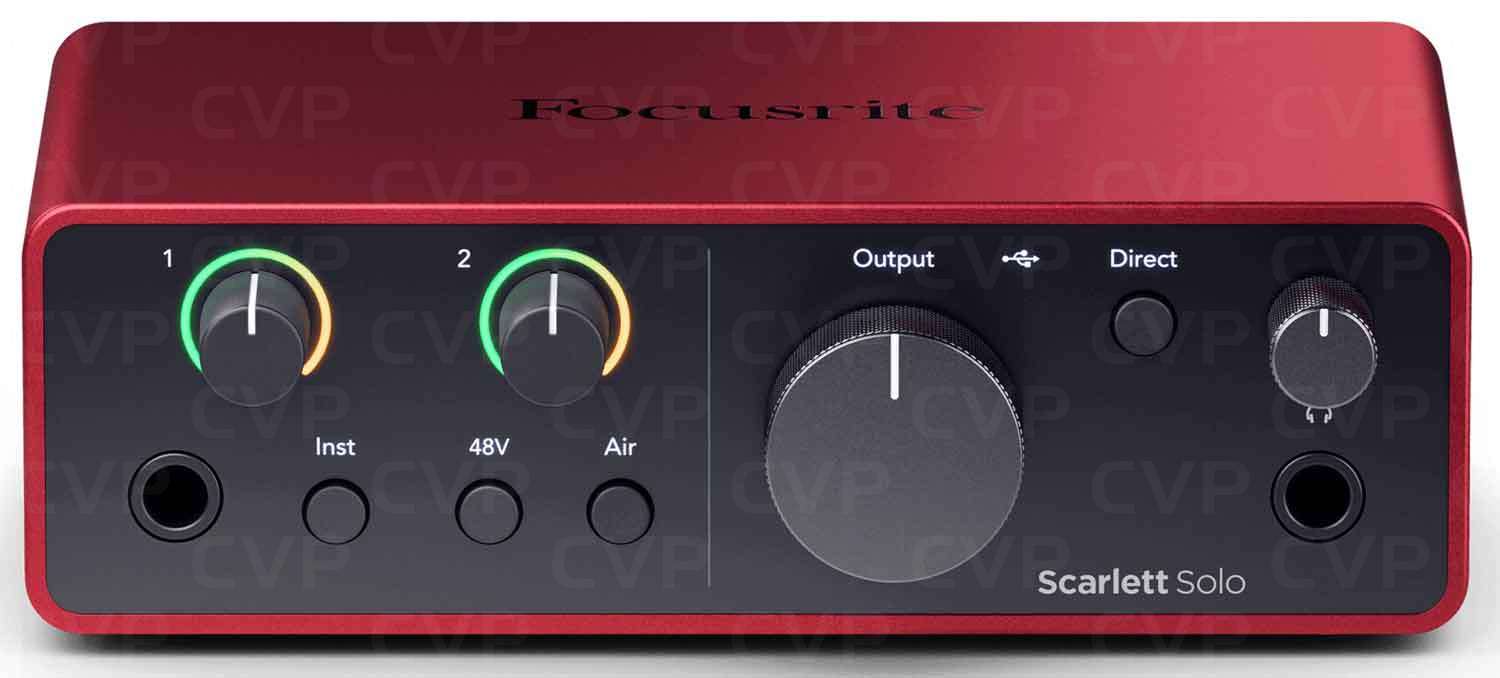 Focusrite Scarlett Solo 4th Gen | CVP