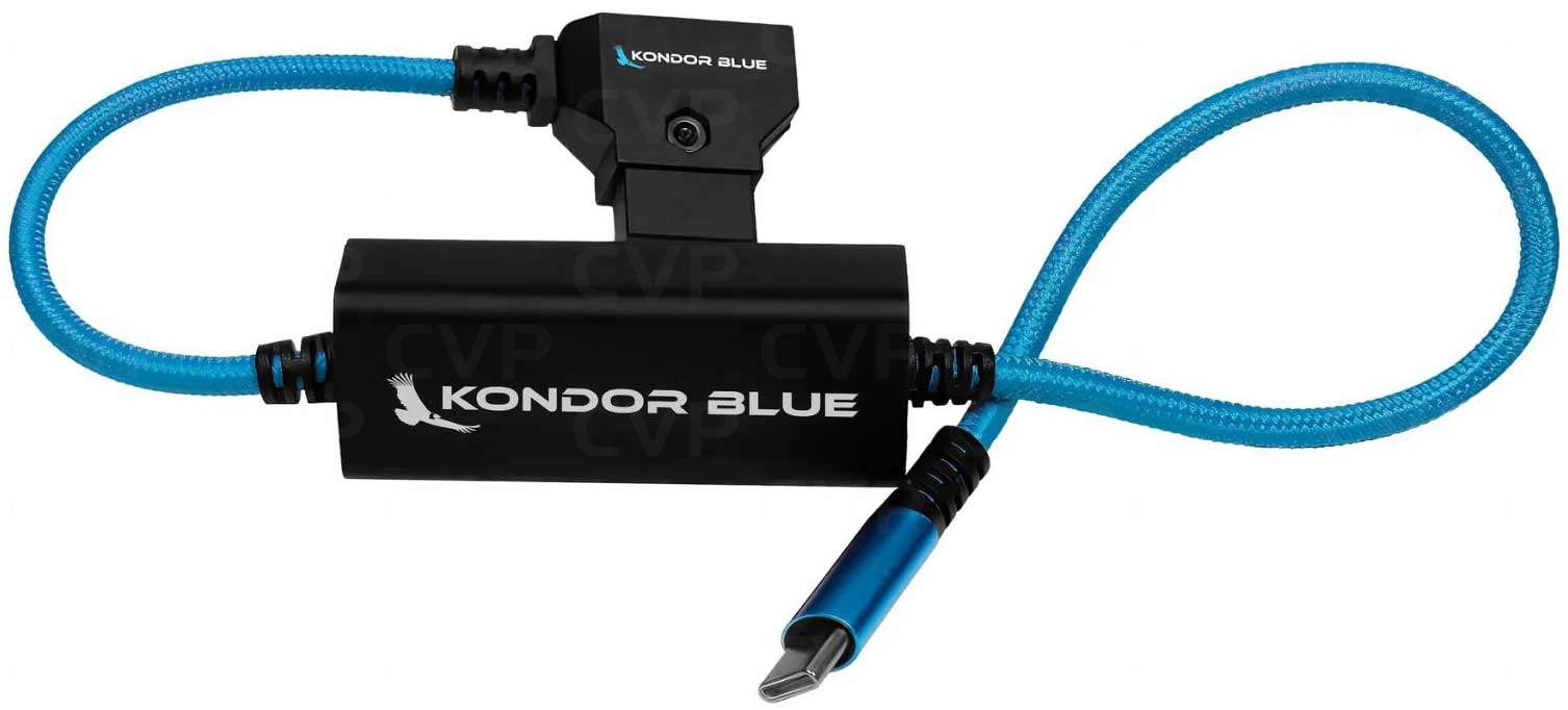 Buy - Kondor Blue D-Tap - USB-C Power Cable - Blue (KONDTUSBC16)