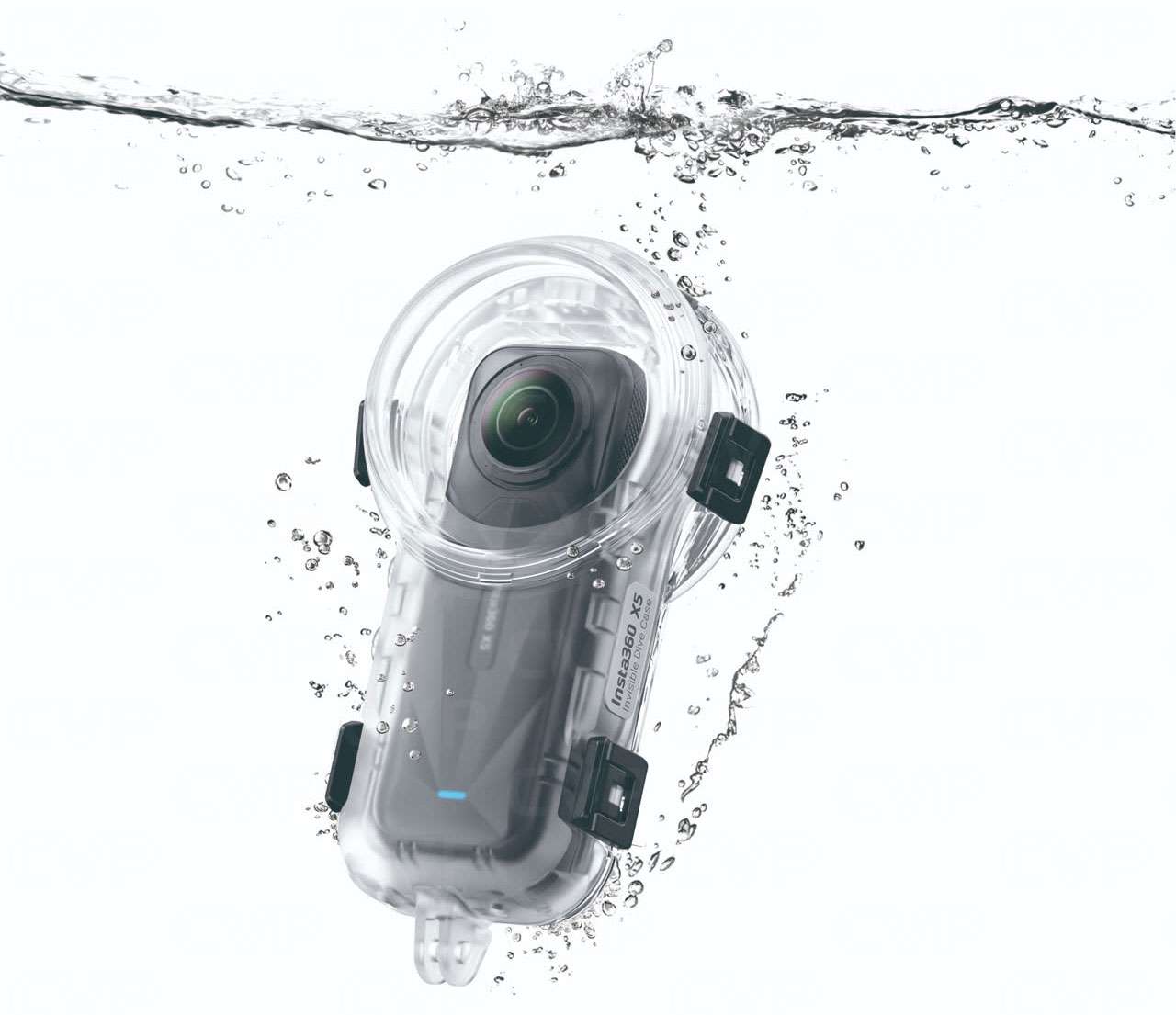 insta360 one x とdive case 50m Invisible Diving Case for Insta360 X4 Underwater Waterproof Housing  Cover