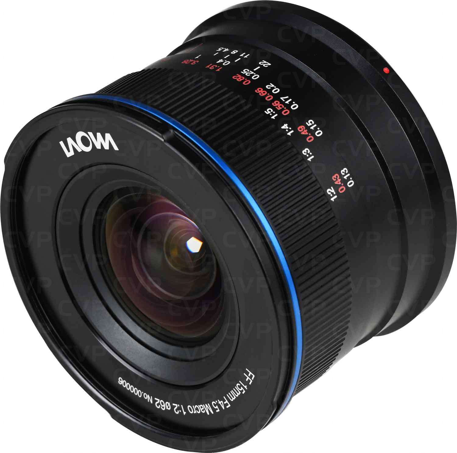 Laowa 15mm f/4.5 0.5X Wide Angle Macro - EF | CVP