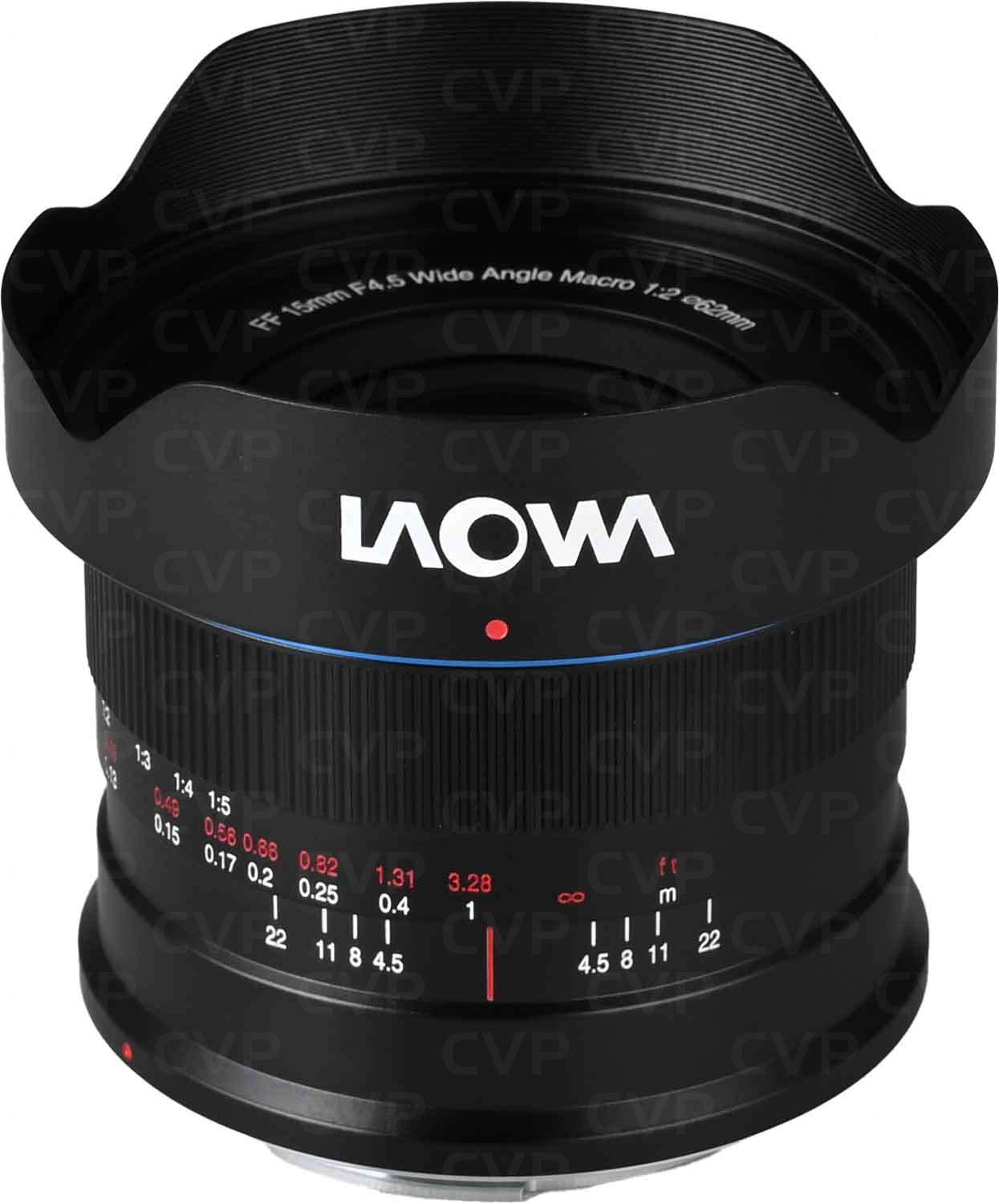 Laowa 15mm f/4.5 0.5X Wide Angle Macro - EF | CVP