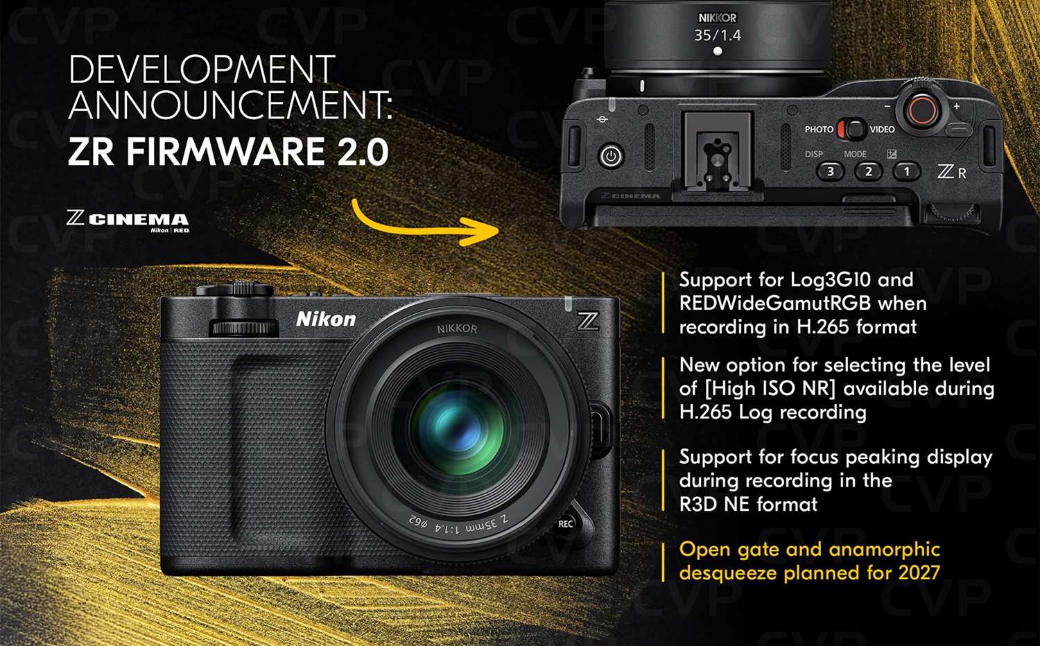 Nikon ZR with Z 24-70mm F/4 S Lens | CVP