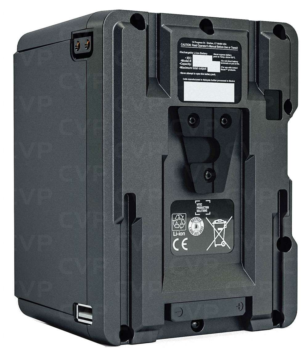 ANTON BAUER TITON 240 BATTERY V-Mount, P-Tap output/charging, USB-A