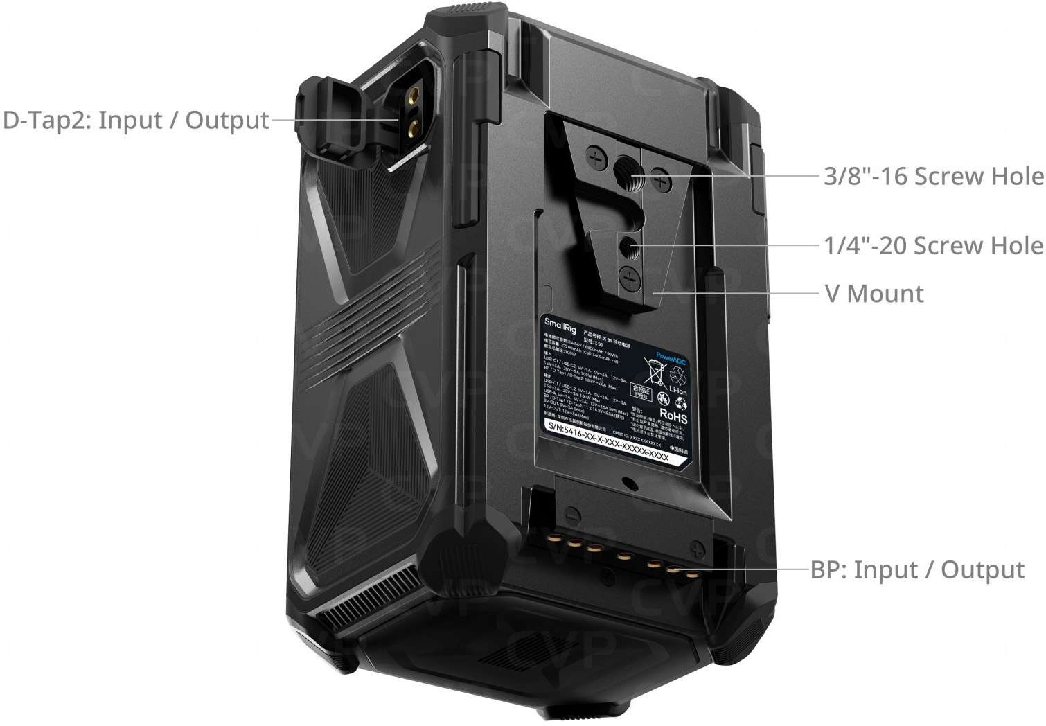 新品】 定価 52,590円 SMALLRIG X99 Vマウント 新品】 定価 52,590円