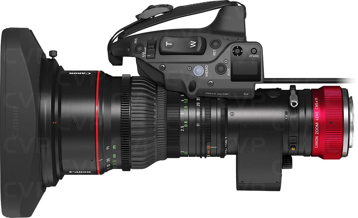 Canon CN5x11 KAS T/R1 CINE-SERVO Lens - RF | CVP