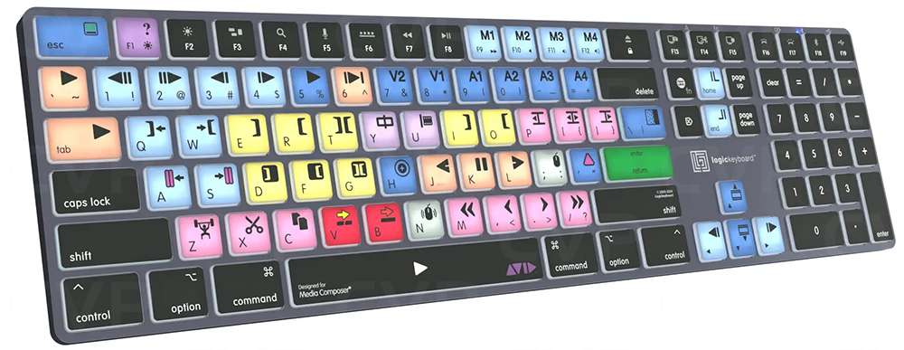 Buy Logickeyboard Avid Media Composer Classic TITAN (LKBMCOM4TMUK)