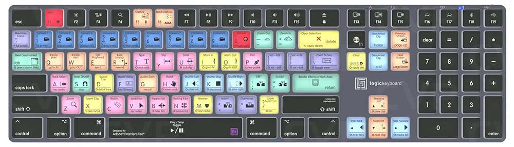 Buy - Logickeyboard Adobe Premiere Pro CC TITAN (LKBPPROCCTMUK)