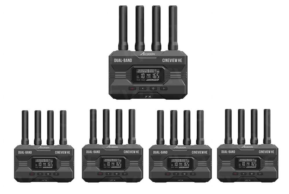 Buy - Accsoon Cineview HE 1T4R Combo (WIT04-HE-1T4R)