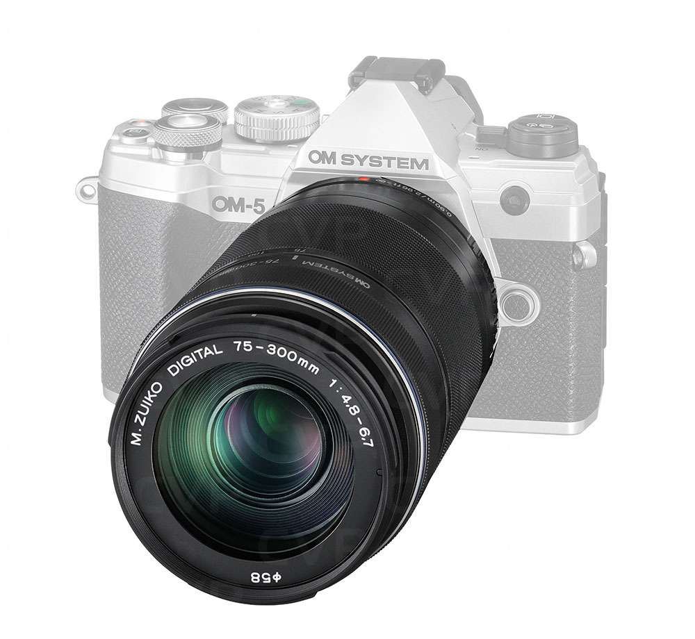 Buy - OM SYSTEM M.Zuiko 75-300mm F4.8-6.7 II (V335400BW000)