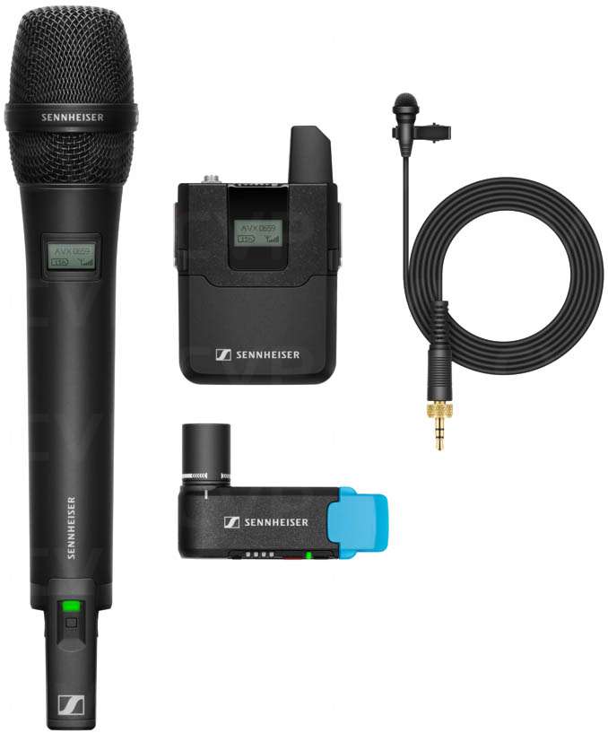 SENNHEISER ME2 2セット SENNHEISER EW-DP ME 2 SET(T12) ポータブルラべリアセット [ラ