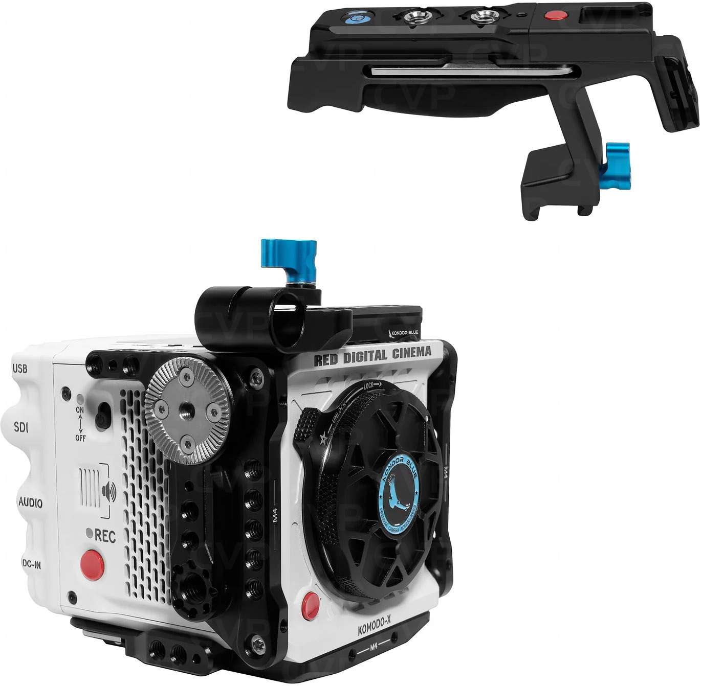 Buy - Kondor Blue Cage with Top Handle for RED Komodo X - Black