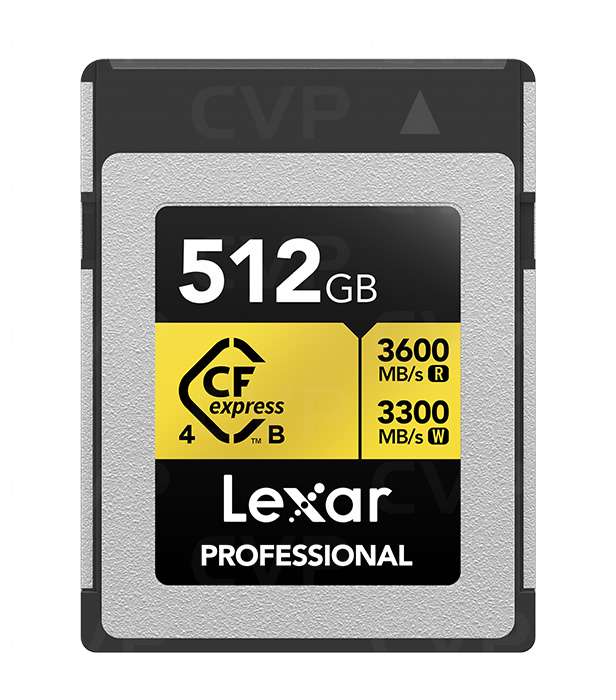 Buy - Lexar 512GB CFexpress Type B Gold 4.0 Card (LCXEXP4512G-RNENG)