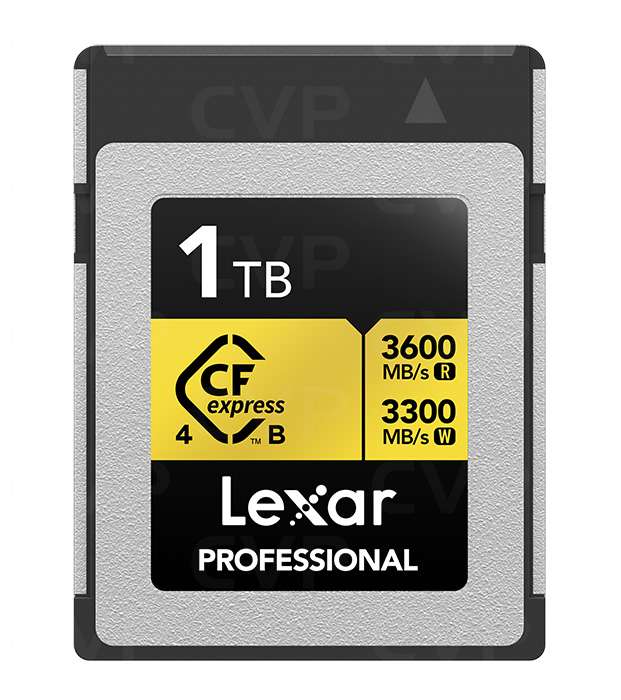 Lexar 1TB CFexpress Type B Gold 4.0 Card | CVP