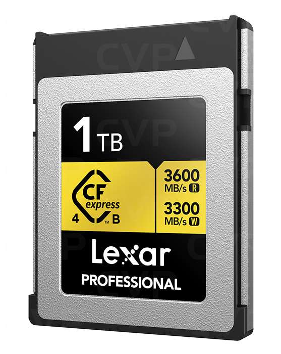 Lexar 1TB CFexpress Type B Gold 4.0 Card | CVP