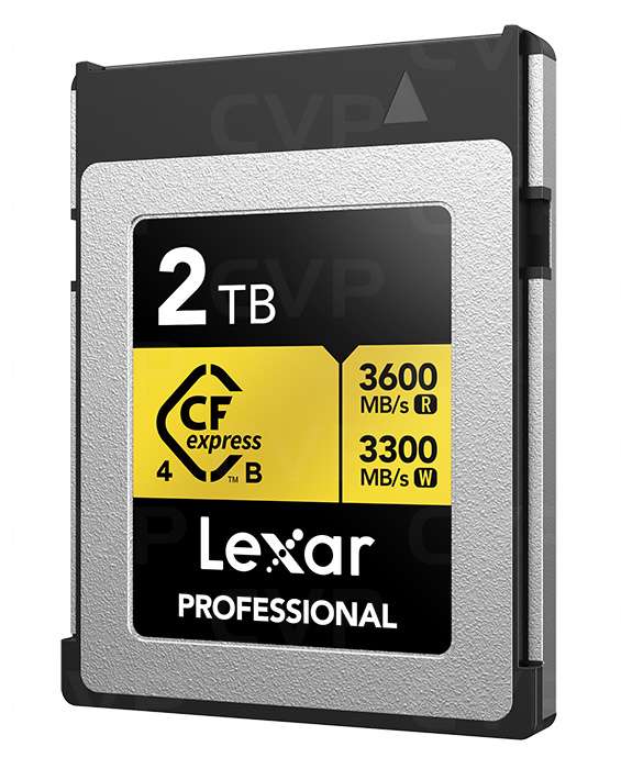 Lexar 2TB CFexpress Type B Gold 4.0 Card | CVP