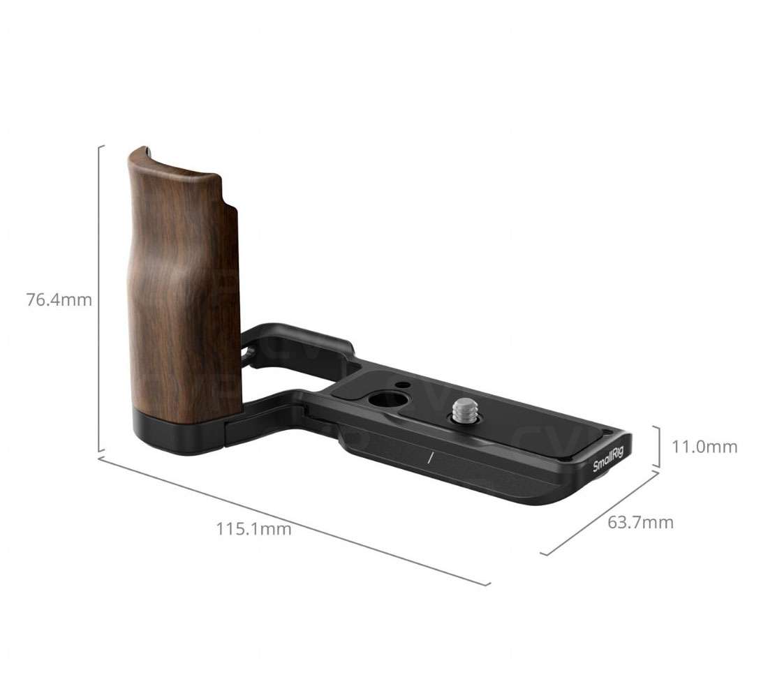 Buy - SmallRig L-Shape Mount Plate W/ Wooden Handle - ZV-E10 II