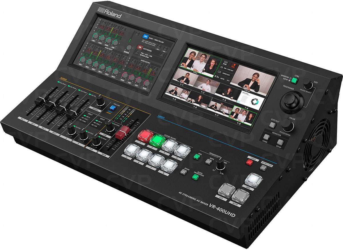 Buy - Roland VR-400UHD 4K Streaming AV Mixer (VR-400UHD)