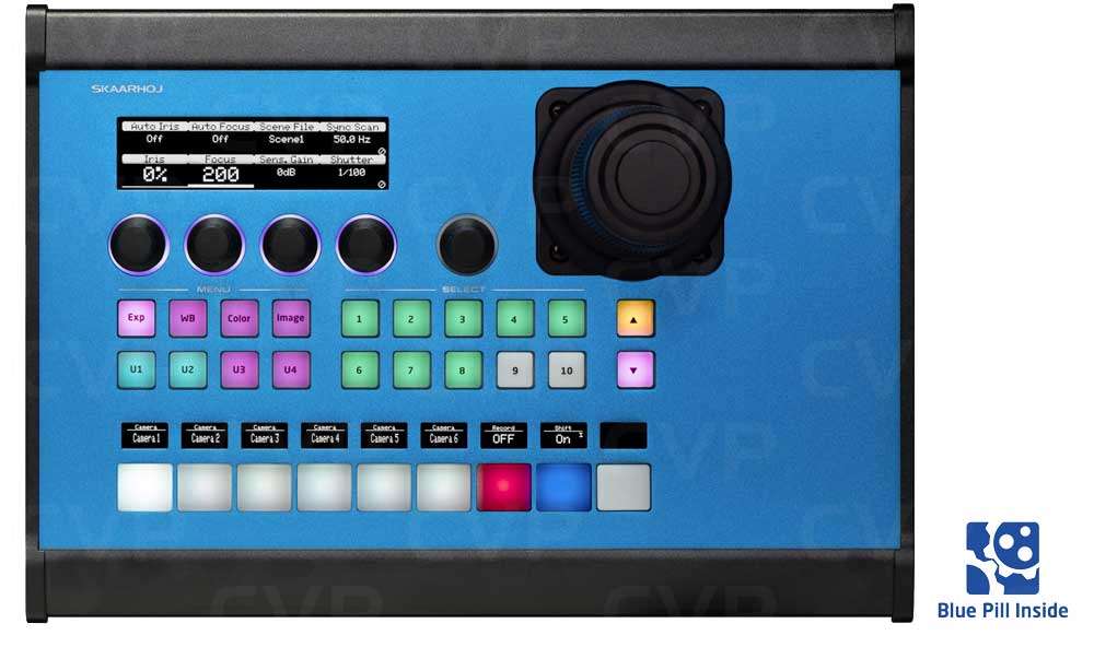 Buy - SKAARHOJ PTZ Pro w/Hall Effect Joystick - Blue Pill Inside
