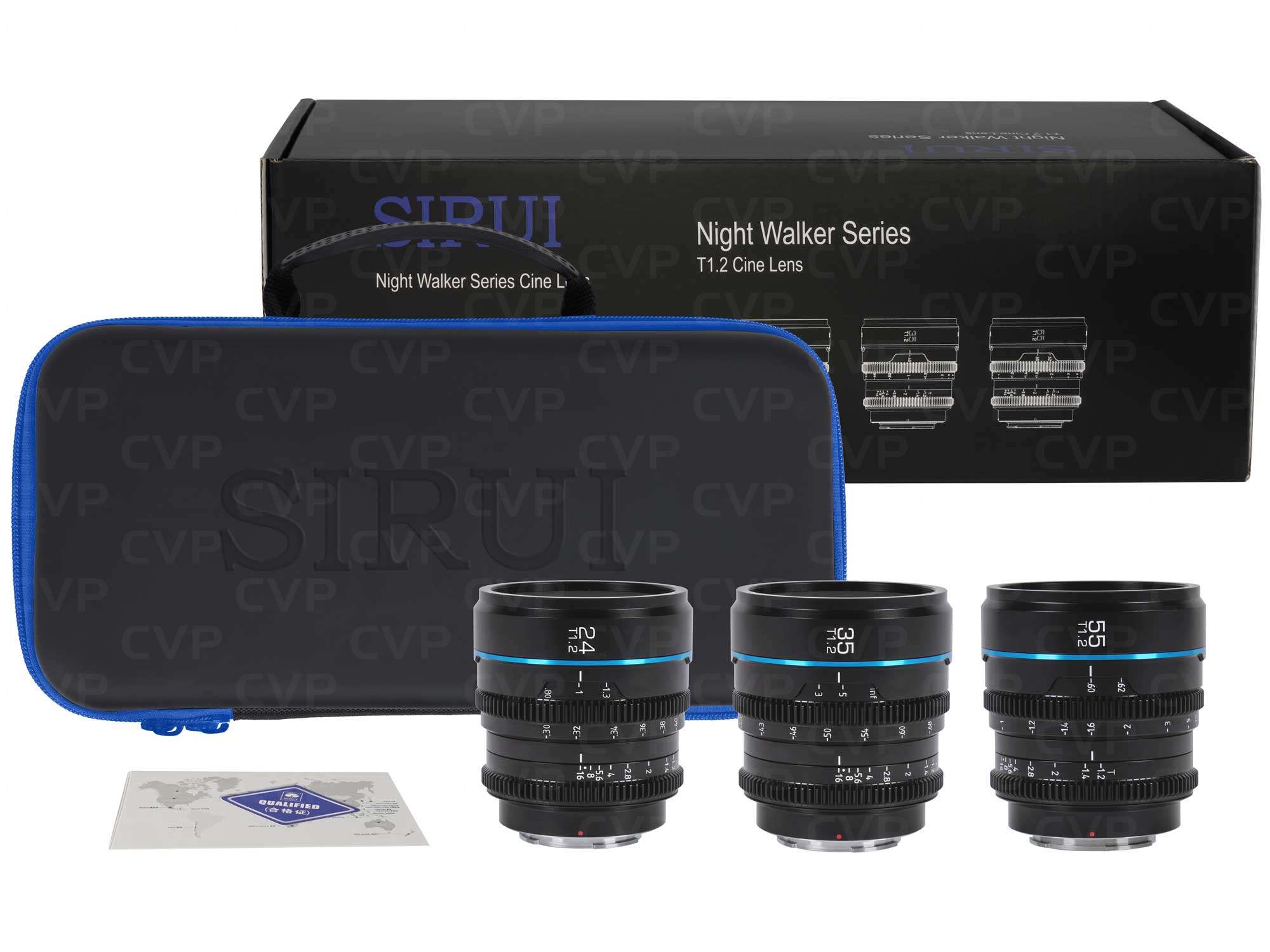 Buy - SIRUI Nightwalker 24/35/55mm T1.2 - MFT (MS-3SMB)