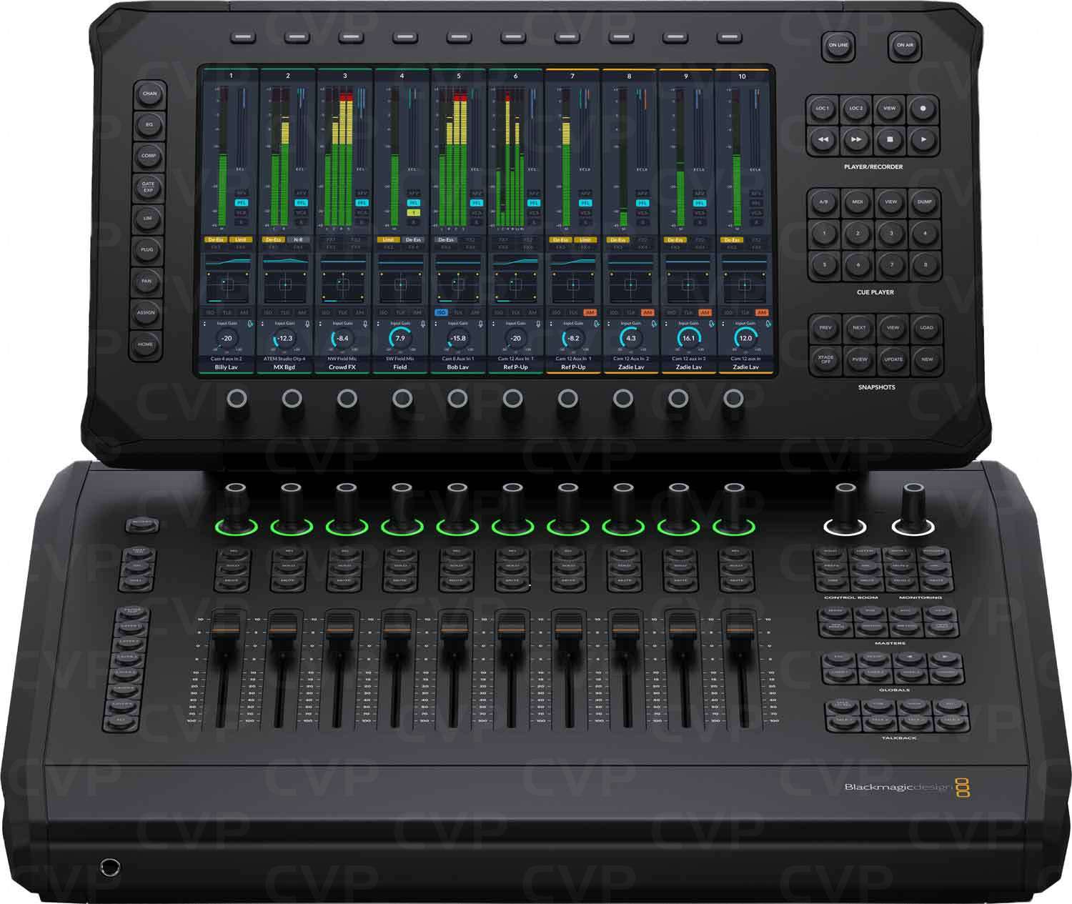 Blackmagic Fairlight Live Audio Panel 10 | CVP