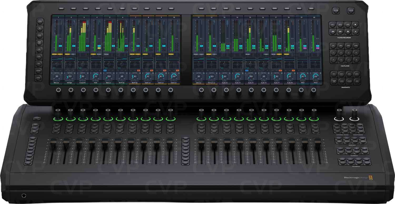 Blackmagic Fairlight Live Audio Panel 20 | CVP