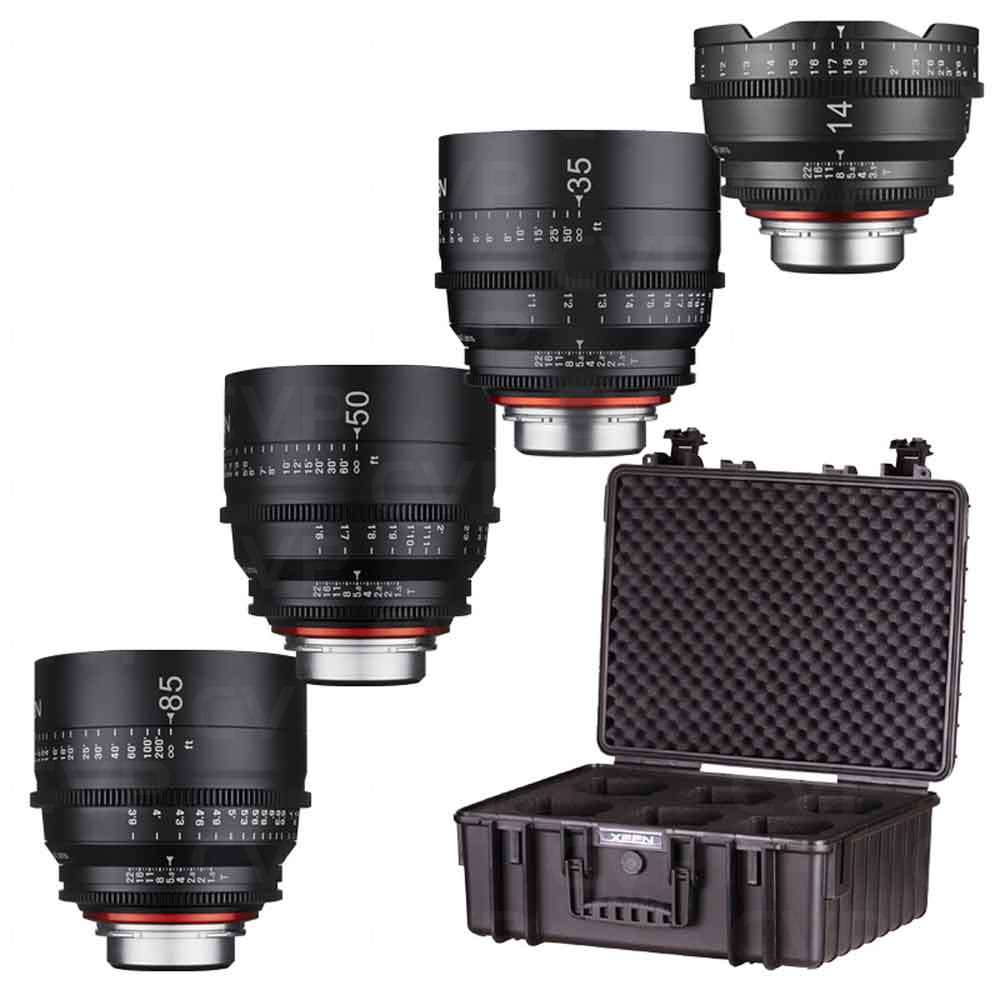 SAMYANG XEEN PACK DE 3 OPTICAS (A elegir) Maleta SAMYANG XEEN PACK DE 3 OPTICAS (A elegir) Maleta