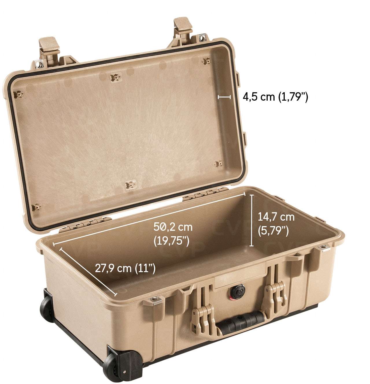 Peli 1510 Protector Case Desert Tan - CVP.com