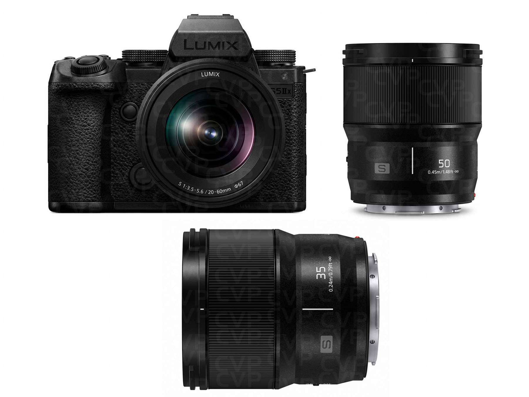 Buy - Panasonic LUMIX S5IIX Kit w/ 20-60mm, 50mm, 35mm Lens (DC
