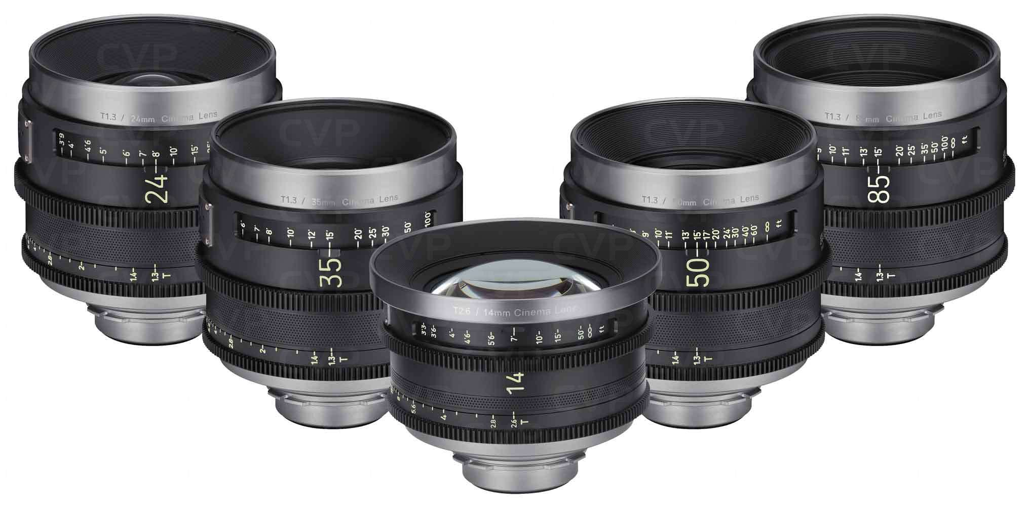 Buy - Samyang XEEN Meister 5-Lens Kit - PL (SAMYANG7315BUN)